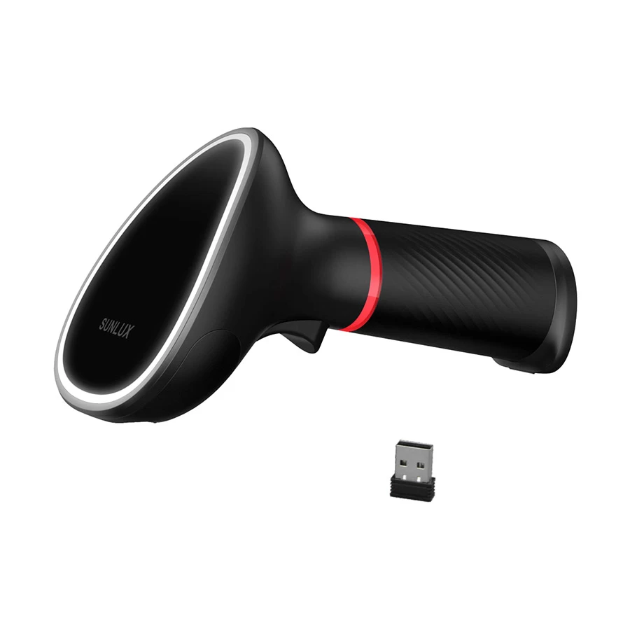 Sunlux XL-9600 2D Wireless Handheld Barcode Scanner
