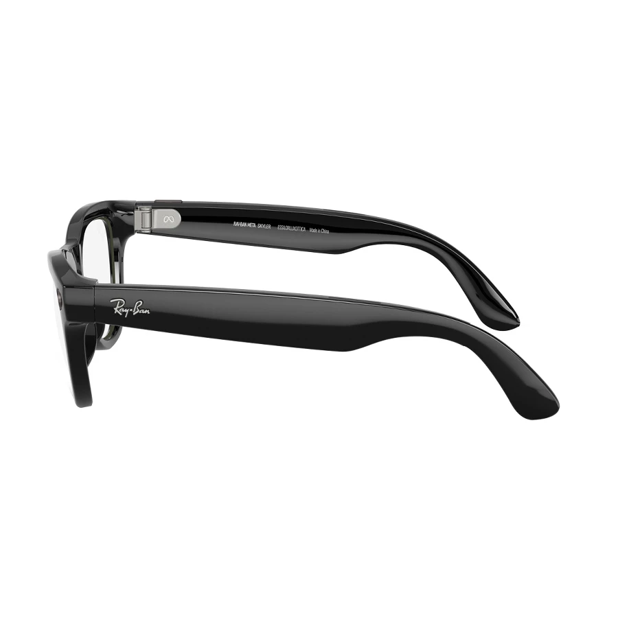 Meta Ray-Ban Skyler Gen 1 Smart Glass Shiny Black Amethyst Lens