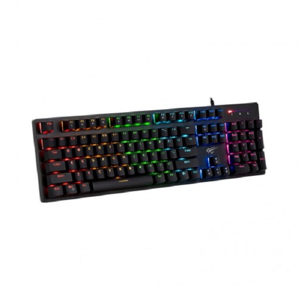 Havit HV-KB858L RGB ব্যাকলিট মেকানিক্যাল গেমিং কীবোর্ড