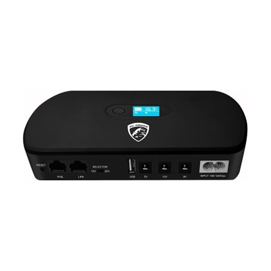 PC Power 8800mAh Mini DC UPS with Display and PoE Output