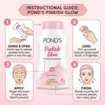 Pond's Pinkish Glow ট্রান্সলুসেন্ট পাউডার 50ml
