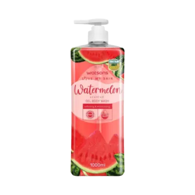 Watsons Love My Skin ওয়াটারমেলন সেন্টেড জেল বডি ওয়াশ 1000ml