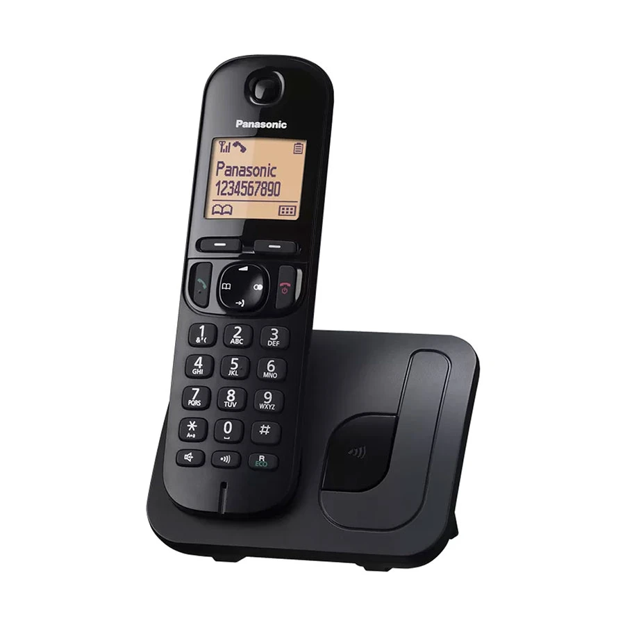Panasonic KX-TGC210 Corded & Cordless Black Phone Set