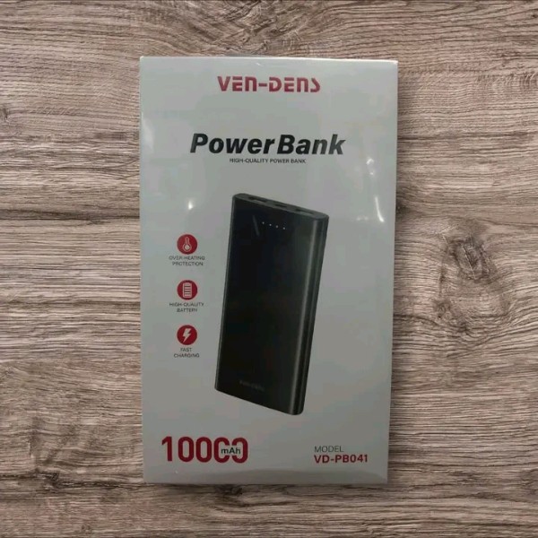 ভেন ডেন্স পাওয়ার ব্যাংক ১০০০০মিএহ ব্যাটারি