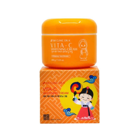 3W Clinic DR.K Vita-C হোয়াইটেনিং ক্রিম 100g