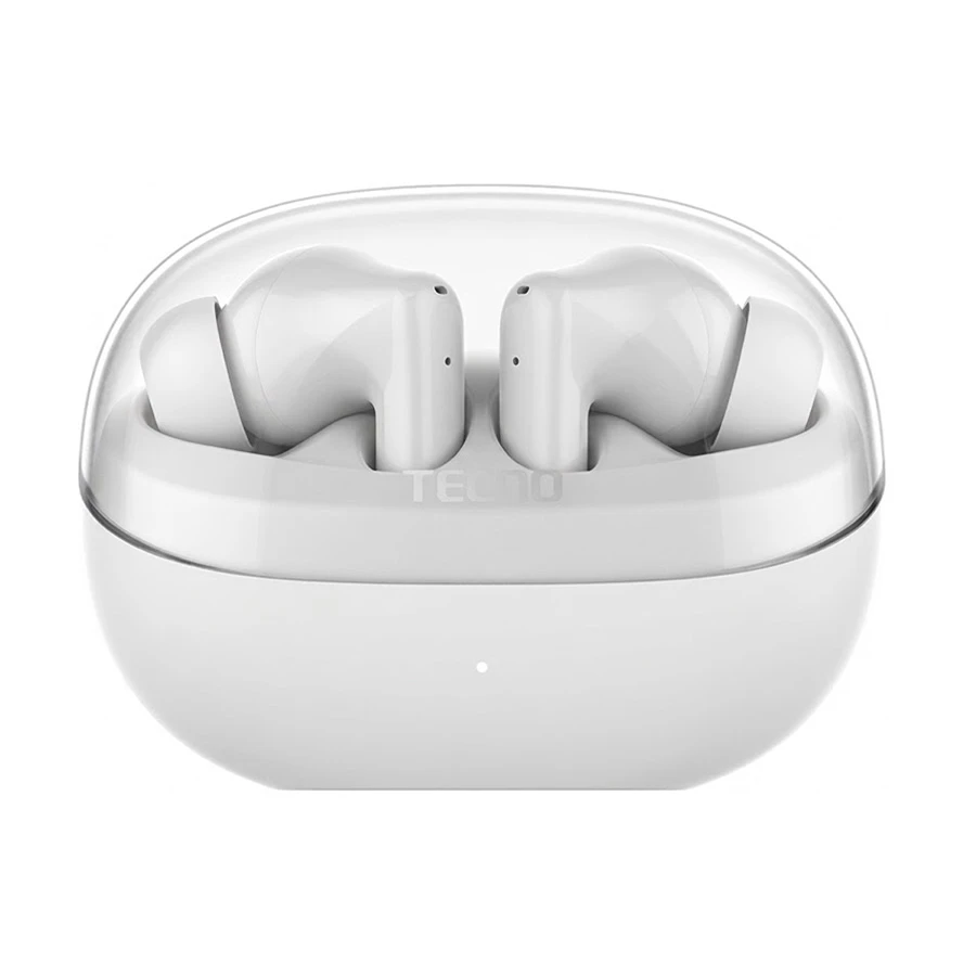 Tecno Buds 4 White TWS Bluetooth Earbuds