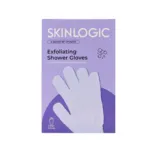 Skinlogic এক্সফোলিয়েটিং শাওয়ার গ্লাভস 1 জোড়া - বেগুনি