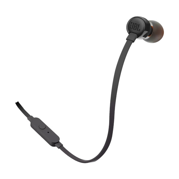 JBL TUNE 110 ওয়্যার্ড ইন-ইয়ার হেডফোন, কালো