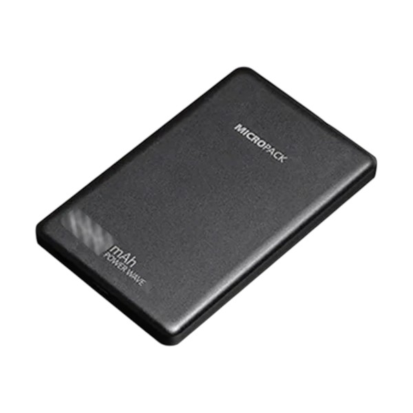Micropack WPB-10S 10000mAh কালো 20W ম্যাগনেটিক ওয়্যারলেস চার্জিং পাওয়ার ব্যাংক