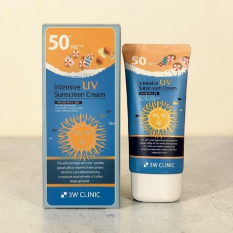 3W Clinic Intensive UV সানস্ক্রিন ক্রিম SPF 50+ PA+++ 70ml