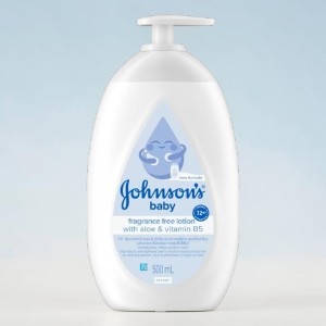 Johnson's Baby Fragrance Free Lotion with Aloe & Vitamin B5 500ml (Malaysia)