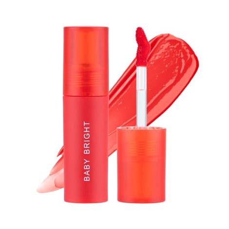 Baby Bright Mask Friendly Lip Tint - 03 Peach Tea (Thailand)