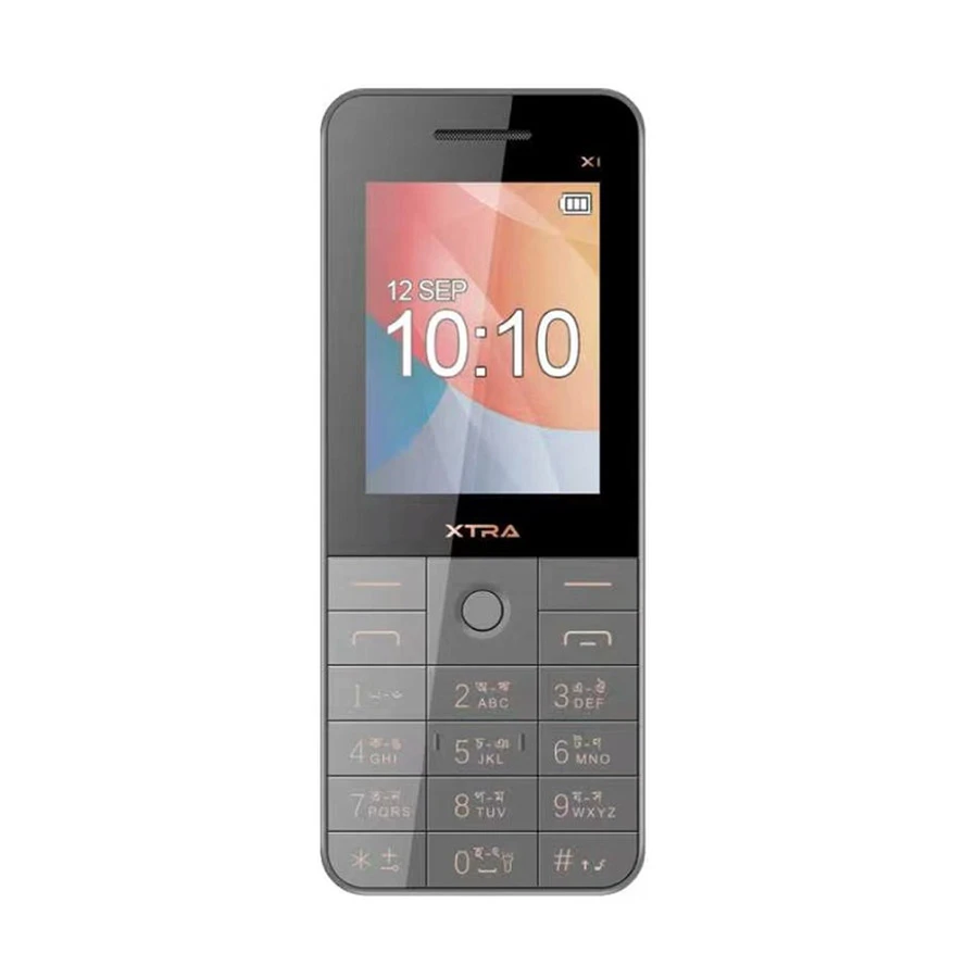 Xtra X1 Grey Dual SIM Feature Phone