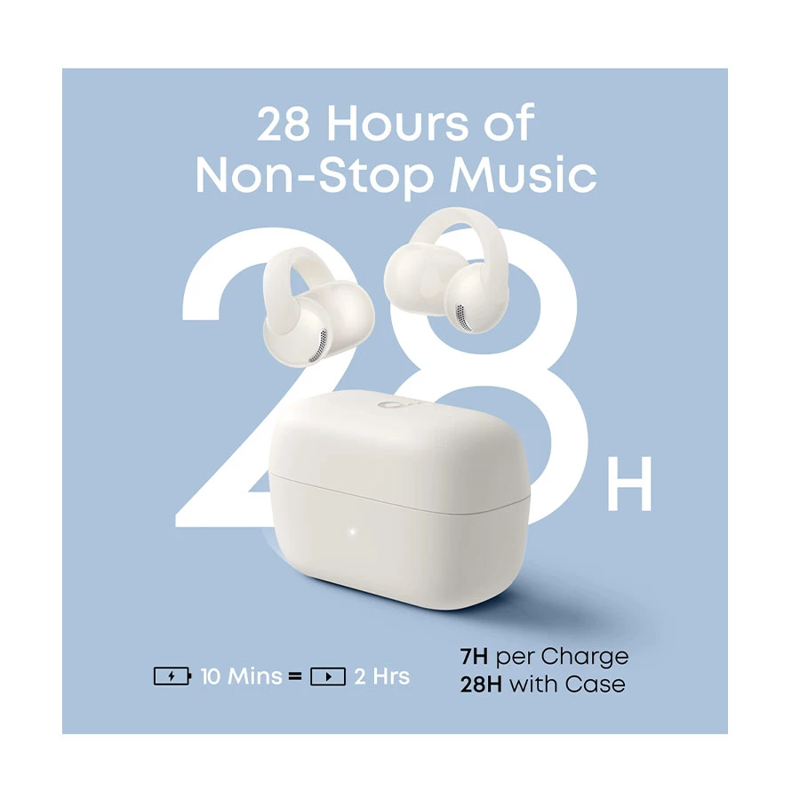 Anker Soundcore C50i Pearl White Bluetooth Earbuds