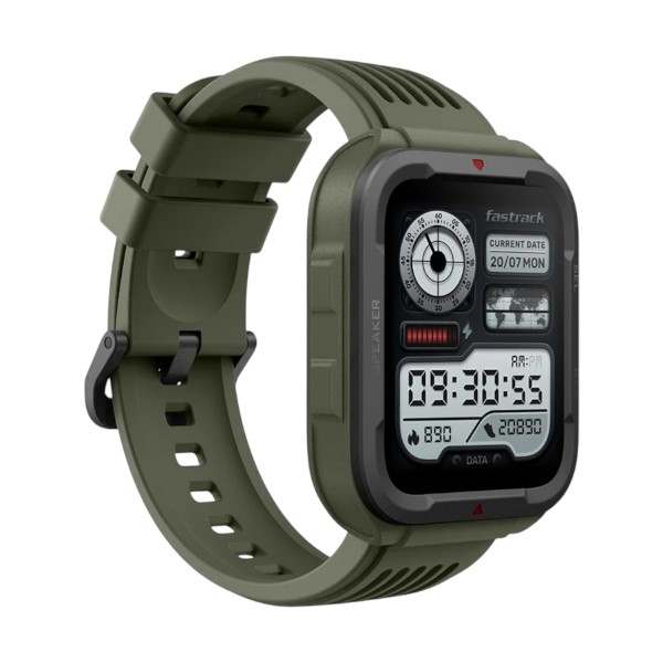 Fastrack Active সবুজ ব্লুটুথ কলিং রাগড স্মার্টওয়াচ