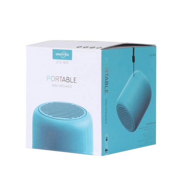 গ্রেটনাইস GTS-1675 ব্লুটুথ পোর্টেবল স্পিকার