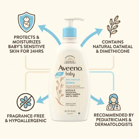 Aveeno বেবি ডেইলি ময়েশ্চার লোশন 532ml