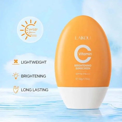 লাইকো ভিটামিন C ব্রাইটেনিং সানস্ক্রিন SPF50 PA+++ ৫০g (China)