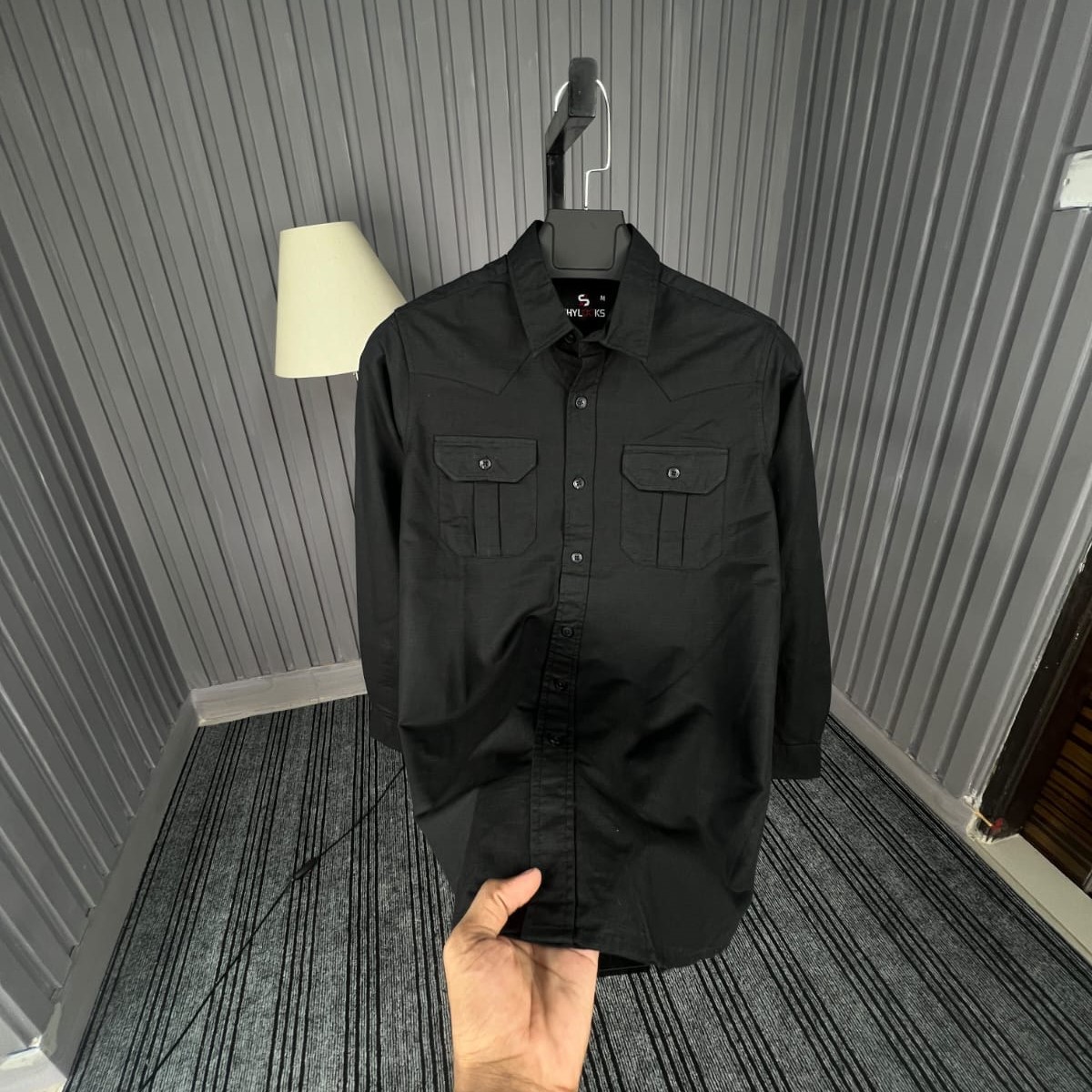 Premium Lap Seam Double Pocket Shirt