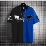 Men's Drop Shoulder T-Shirt in Cotton Mix Mesh, 190+ GSM