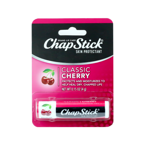 Chap Stick Skin Protectant Lip Balm - Classic Cherry (USA)
