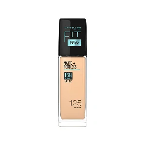 Maybelline ফিট মি ম্যাট + পোরলেস ফাউন্ডেশন- Nude Beige 125 (30ml)