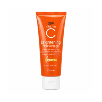 Boots Vitamin C ব্রাইটেনিং ক্লেনজিং জেল 100ml