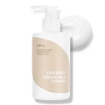 Isntree Yam Root ভেগান মিল্ক ক্লিনজার 220ml