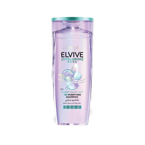 L'Oreal Elvive Hyaluron Pure 72H পিউরিফাইং শ্যাম্পু 400ml