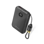 Vention FKAB0-C 10000mAh 22.5W ফাস্ট চার্জিং পাওয়ার ব্যাংক, বিল্ট-ইন USB-C কেবলসহ – ব্ল্যাক