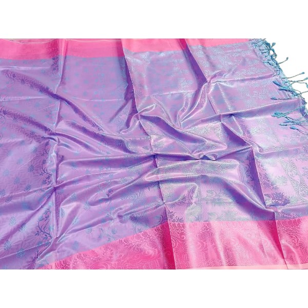 সফট সিল্ক কাঞ্চি কাটান শাড়ি
