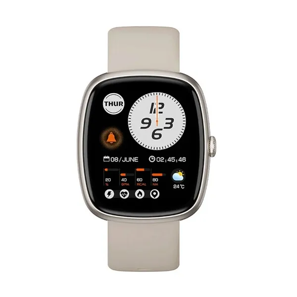 Blisbond Nivi Bluetooth কলিং স্মার্ট ওয়াচ – গোল্ড