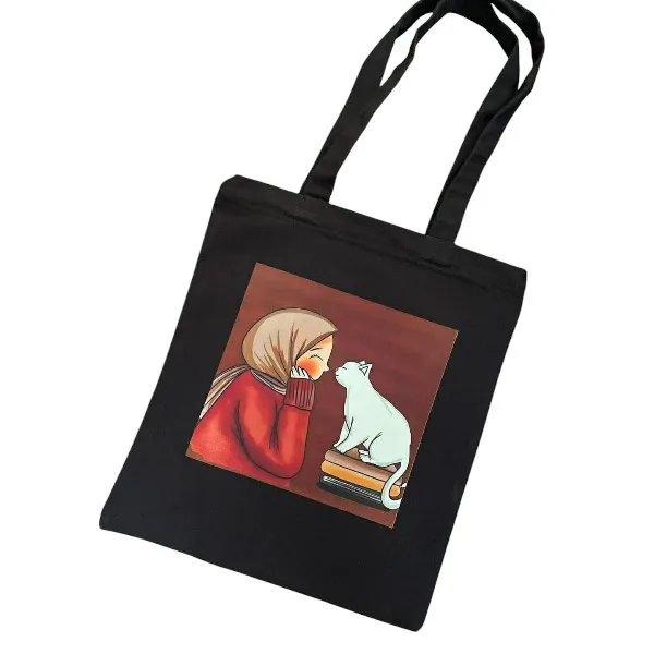ক্যানভাস টোট ব্যাগ 14x16 ইঞ্চি