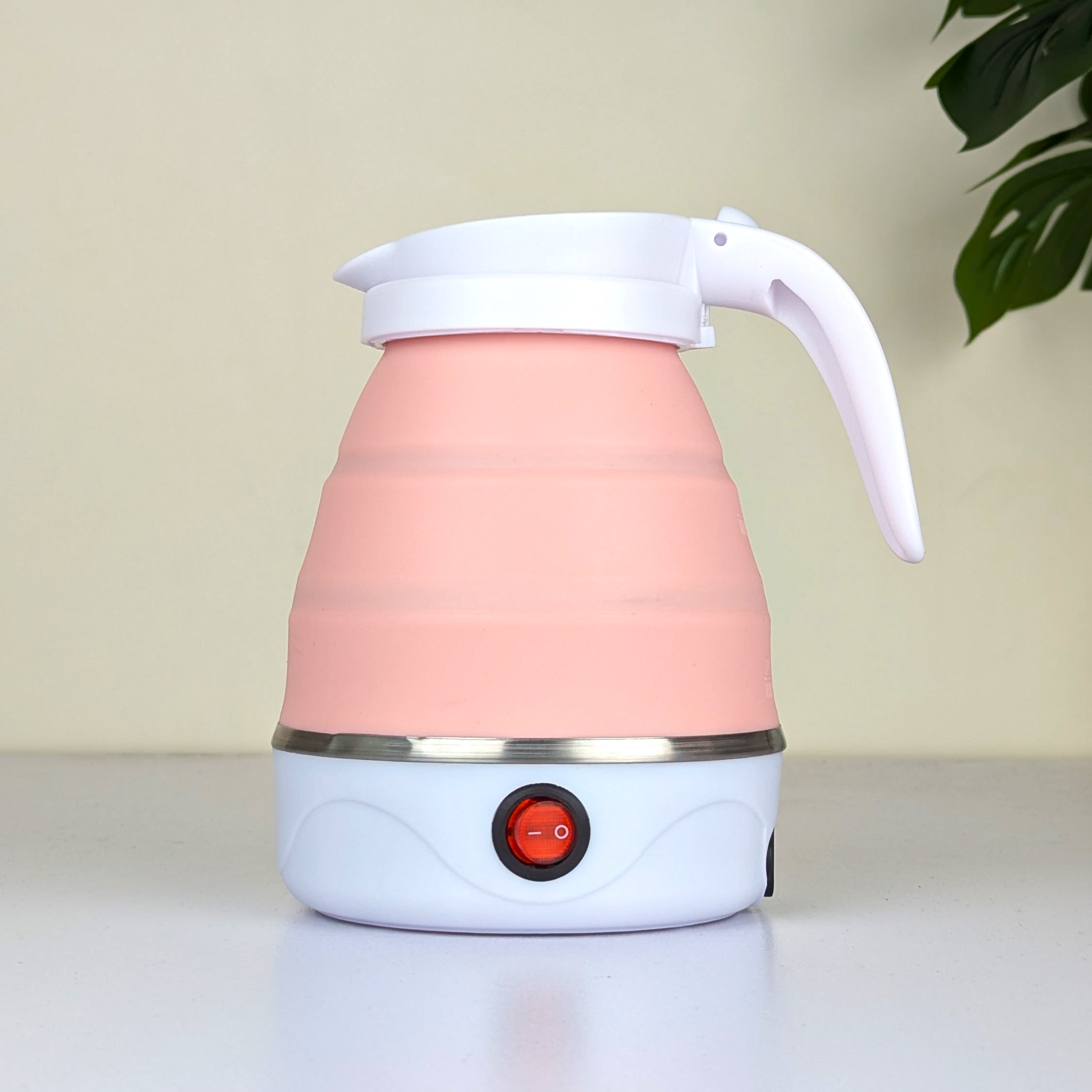 ট্রাভেলিং ফোল্ডিং কেটলি 600ml – পোর্টেবল সিলিকন ইলেকট্রিক ওয়াটার বয়লার