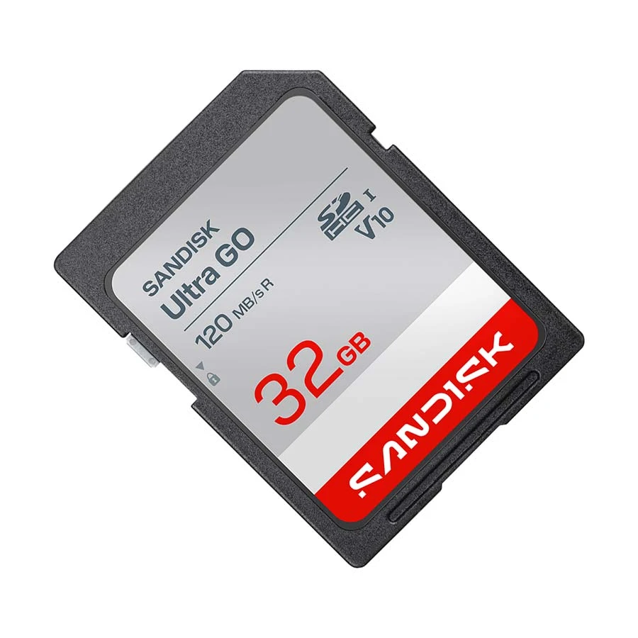 SanDisk Ultra Go 32GB SDXC UHS-I U1 Class 10 V10 Memory Card