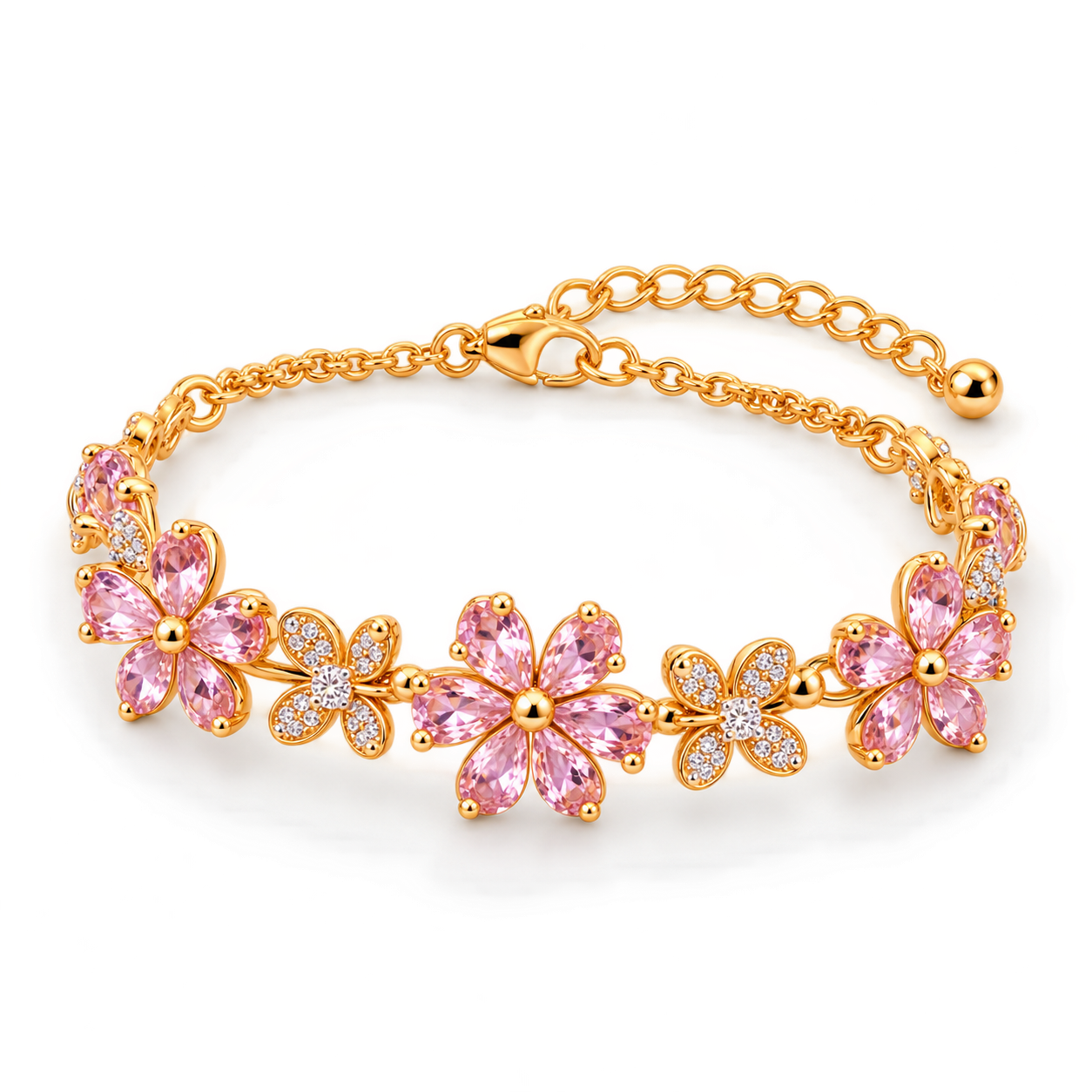 5 in 1 Ladies Watch & Jewelry Gift Set