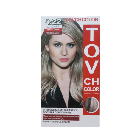Tovch Hair color -  3.22 Ash Blonde (China)