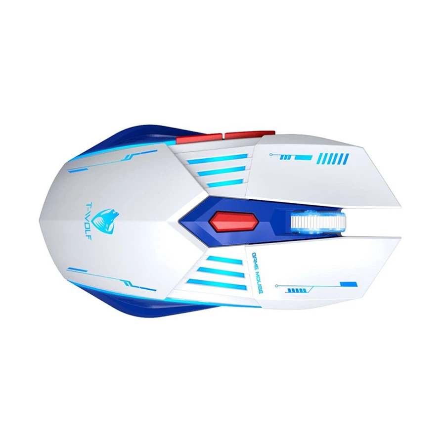 T-Wolf X7 RGB Multi Mode Gaming Mouse White
