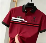 ছেলেদের নিট-ডাইড PK কটন পোলো শার্ট, 210 GSM, 6 রঙে