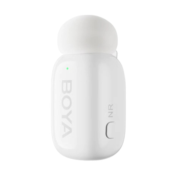 Boya Mini-13 2.4G ওয়্যারলেস সাদা মাইক্রোফোন ফর অ্যান্ড্রয়েড ও আইওএস (2xRX, 2xTX)