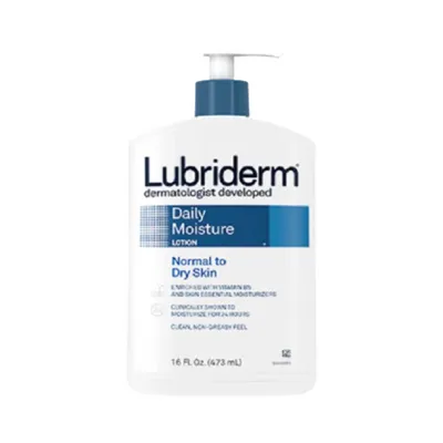 Lubriderm ডেইলি ময়েশ্চার লোশন নরমাল থেকে ড্রাই স্কিনের জন্য 473ml