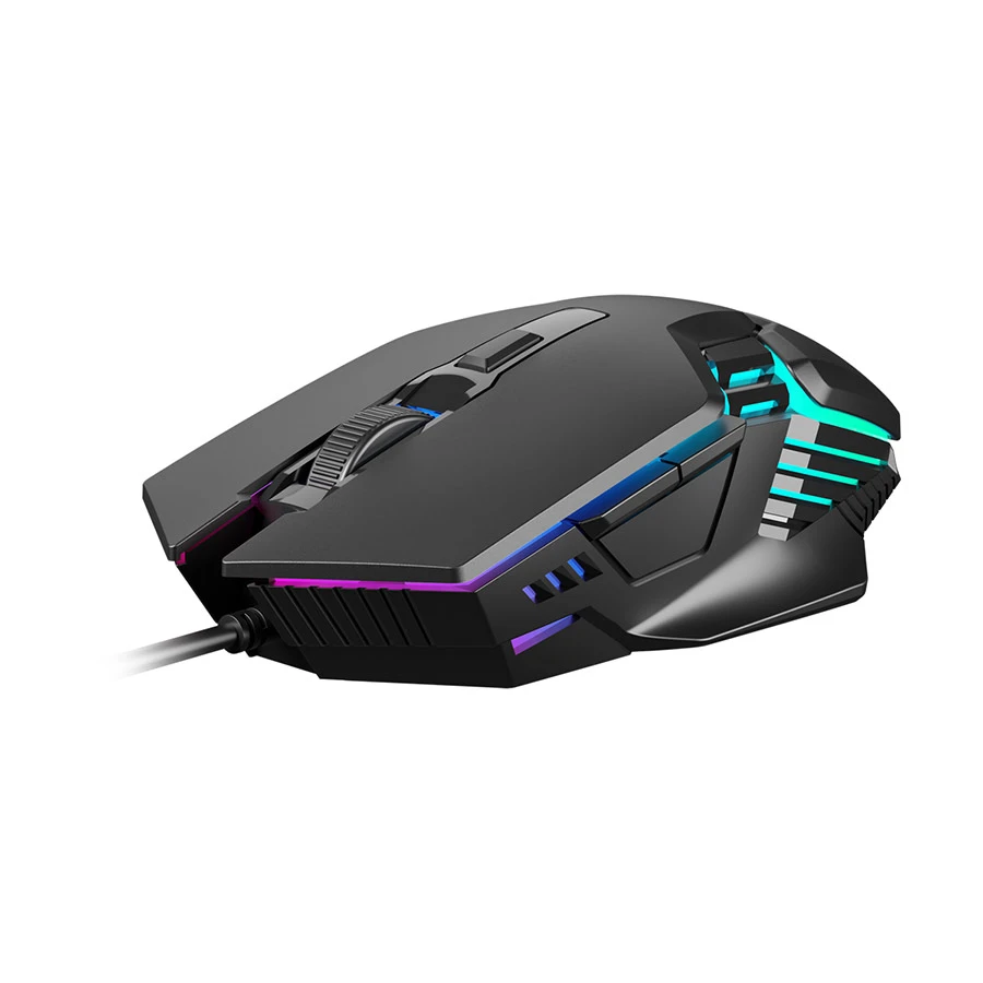 GAMDIAS AURA GS4 Wired Black Optical Gaming Mouse