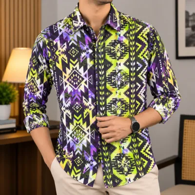 China Dubi কটন ছেলেদের শার্ট – M, L, XL