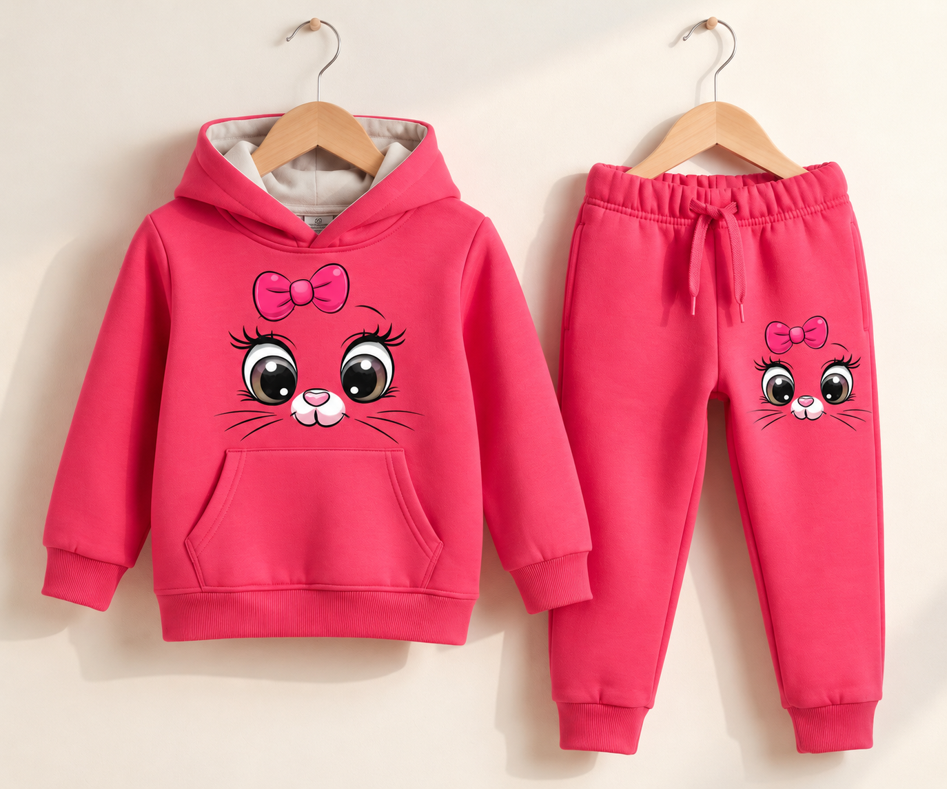 Super Soft Cotton Fleece Baby Hoodie – Warm & Skin-Friendly Winter Wear for (Boys & Girls)