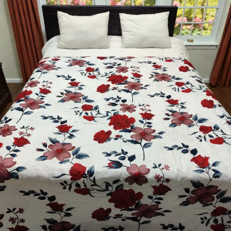 পিওর কটন টুইল এসি কাঁথা 7.5 x 7 ফিট