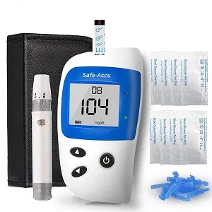 Sinocare ব্লাড গ্লুকোজ মিটার Safe-Accu2