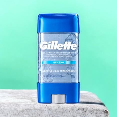 Gillette Cool Wave Clear Gel Anti Perspirant Deodorant 108g (USA)