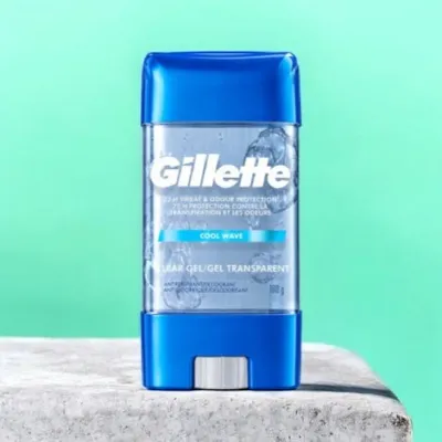 Gillette Cool Wave ক্লিয়ার জেল অ্যান্টিপারস্পিরেন্ট ডিওডোরেন্ট 108g