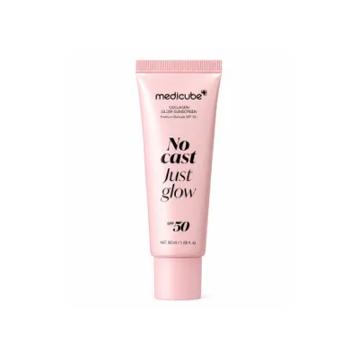 Medicube No Cast Just Glow Collagen Glow Sunscreen SPF50+ PA++++15ml (Korea)