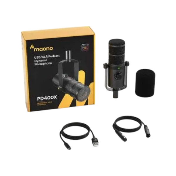 MAONO PD400X USB/XLR ডায়নামিক মাইক্রোফোন